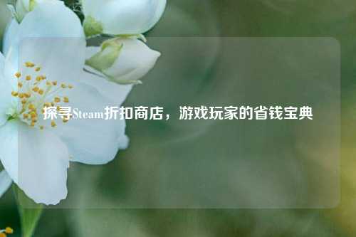 探寻Steam折扣商店，游戏玩家的省钱宝典