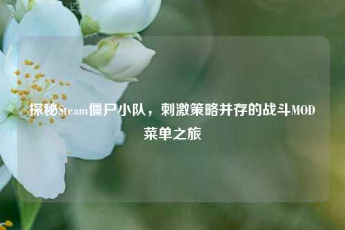 探秘Steam僵尸小队，刺激策略并存的战斗MOD菜单之旅