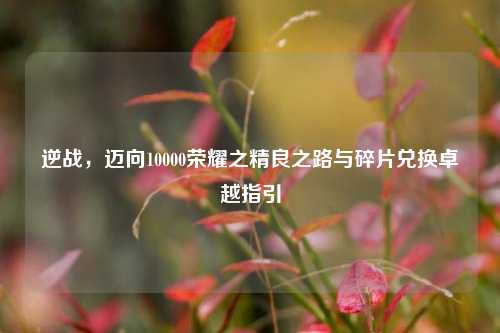 逆战，迈向10000荣耀之精良之路与碎片兑换卓越指引
